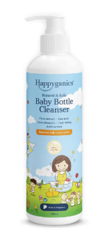 Happyganics Baby Bottle Cleanser Fresh Lemon 500 ML