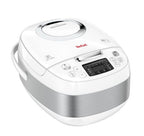 Tefal Delirice Compact RK7501 - Rice Cooker, 600W, Fuzzy Logic with Spherical Pot, 1L, 10 cooking programs, White