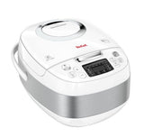 Tefal Delirice Compact RK7501 - Rice Cooker, 600W, Fuzzy Logic with Spherical Pot, 1L, 10 cooking programs, White