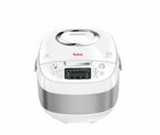Tefal Delirice Compact RK7501 - Rice Cooker, 600W, Fuzzy Logic with Spherical Pot, 1L, 10 cooking programs, White