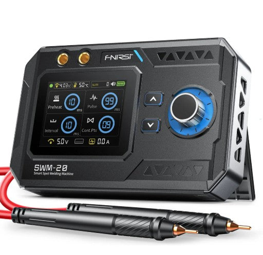 FNIRSI SWM-20 1200A Dual-Pulse 2-in-1 Portable Battery Spot Welder Main image