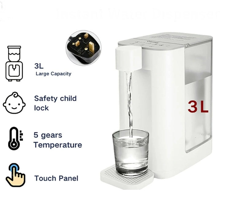 Instant water dispenser Hot Water Heater Dispenser Adjustment Temperature 3L Main image