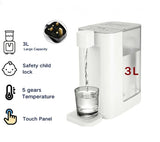 Instant water dispenser Hot Water Heater Dispenser Adjustment Temperature 3L