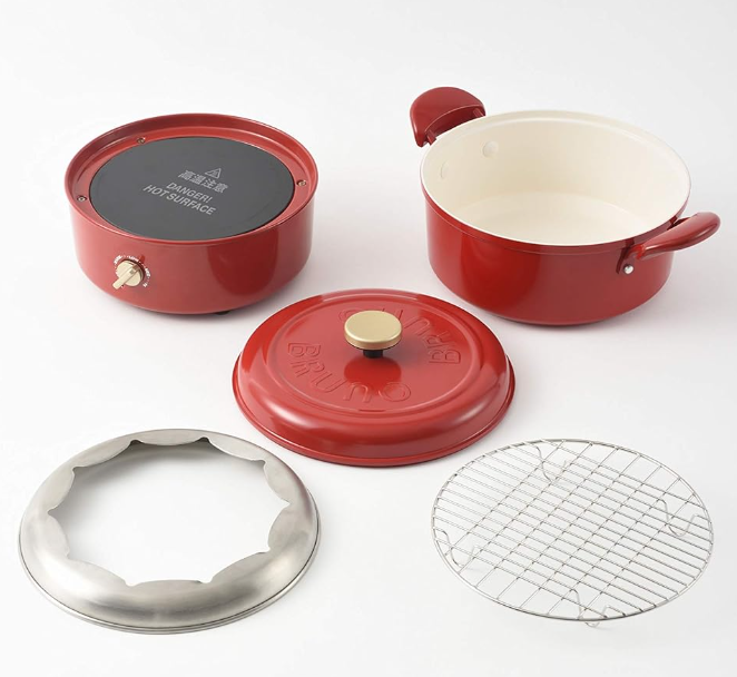 Bruno Multi Grill Pot Pale Pink Secondary image