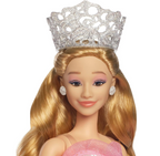 Mattel Universal Wicked Deluxe Glinda Fashion Doll & Accessories Including Crown & Scepter