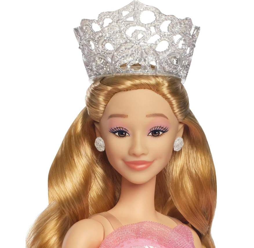 Mattel Universal Wicked Deluxe Glinda Fashion Doll & Accessories Including Crown & Scepter