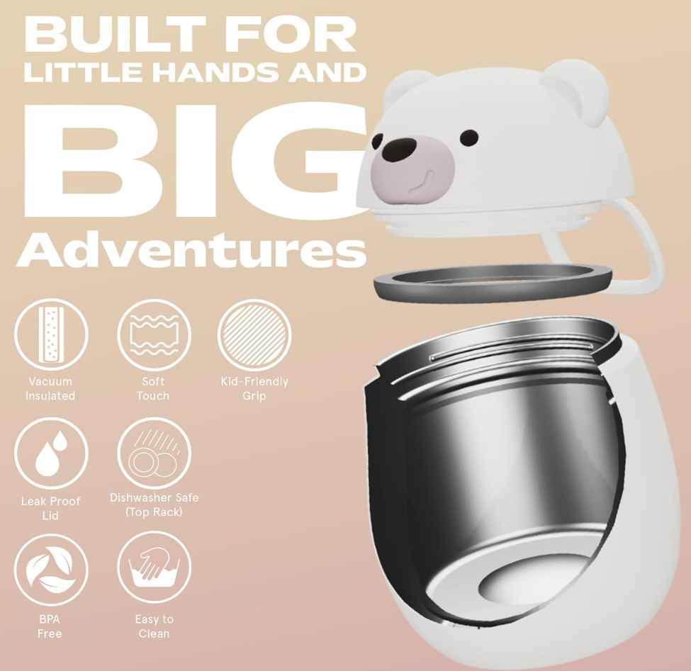 Asobu Bestie Bear Food Container