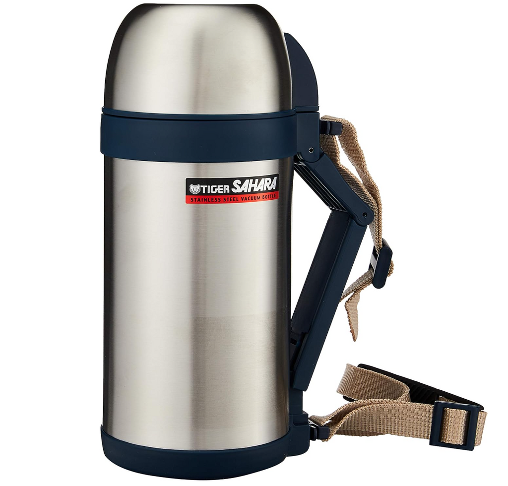 Tiger Vacuum Insulated Double Stainless Steel Bottle, 1.2 L