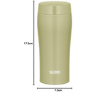 THERMOS Vacuum Insulated Travel Tumbler 360ml Matt Green JOE-361 MTGR