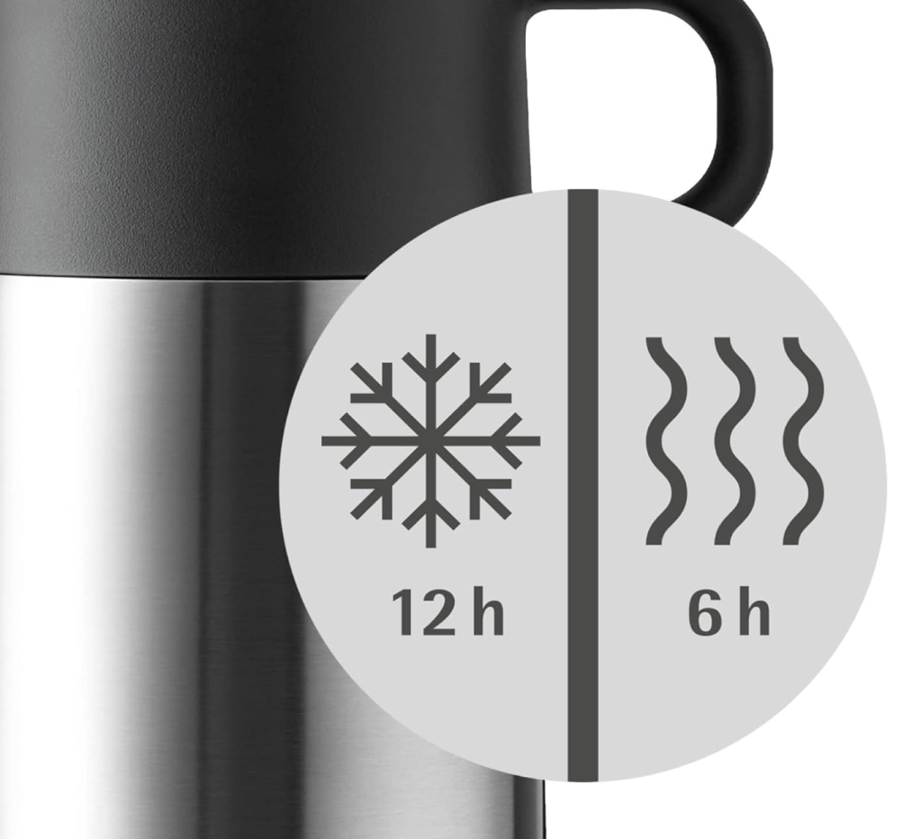 WMF Impluse 0690536040 - Travel Mug, 0.3L, Cromargan