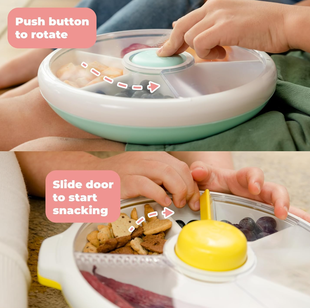 GoBe Snack Spinner, Large, Mint Green