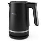 Philips Double-Walled 7000 Series HD9396-90 - Kettle, 1.7L, 1850-2200W, Double-walled Insulating Layer, Keep Warm Function, Stainless Steel Pot, Black