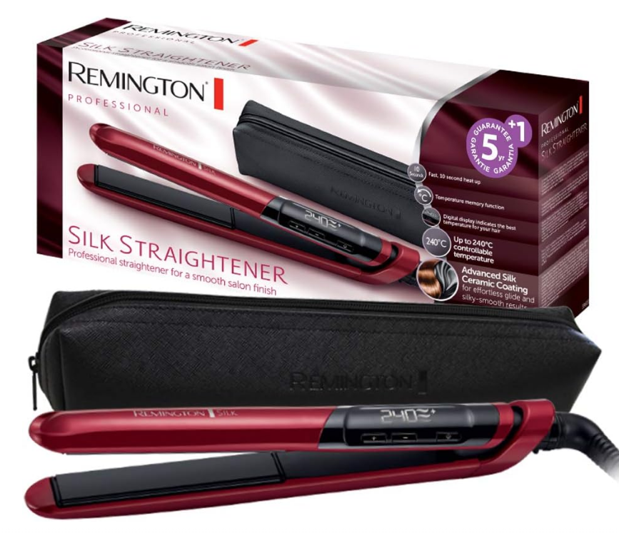 Remington S9600 E51 Silk Straightener with Advanced Silk Ceramic Coating Main image