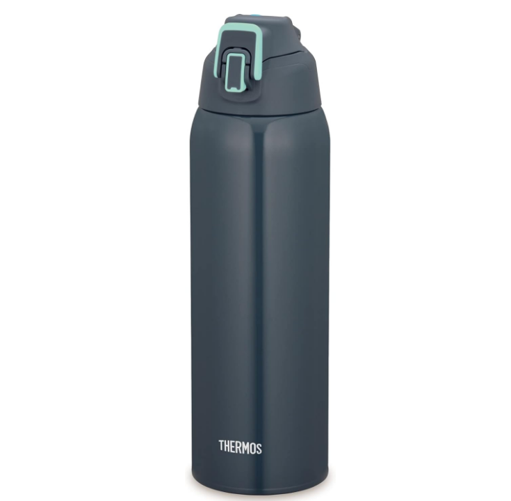 Thermos FHT-1502F NVMT Sports Bottle, 1.5L, Navy Mint