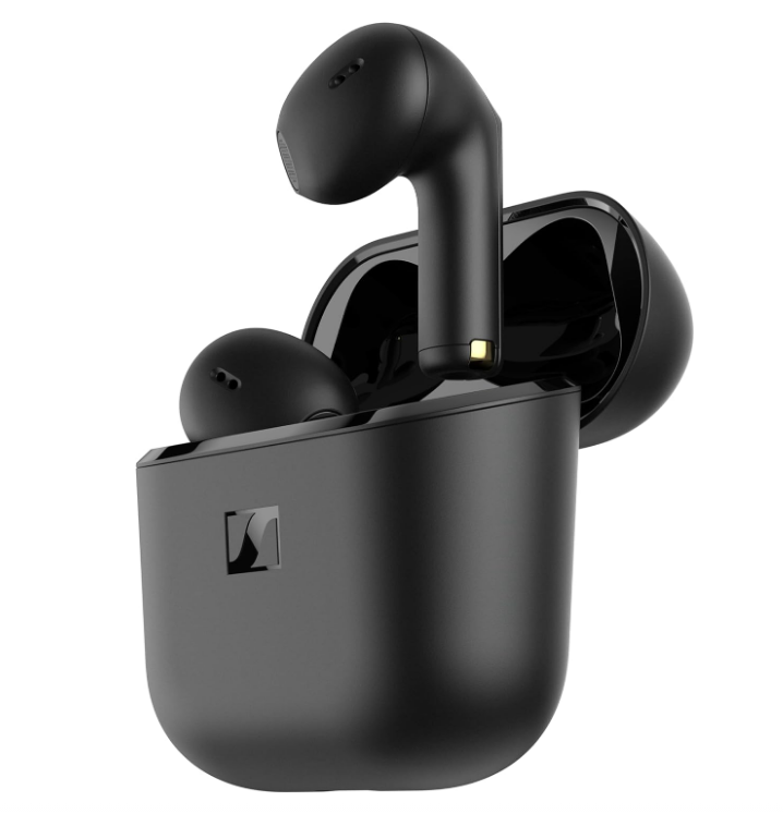 Sennheiser ACCENTUM Open Wireless Earbuds, Open Design, Smart Touch Controls, Comfortable Breathable Fit, Up to 28H Battery, Quick Charging, IPX4, Clear Call Quality, Black Main image
