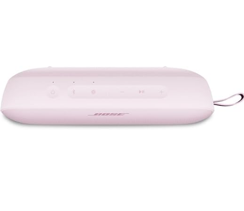 Bose SoundLink Flex -2nd Gen- Bluetooth Speaker, Portable Outdoor Speaker with High Fidelity Audio, Up to 12 Range, Waterproof and Dustproof, Petal Pink - Limited Edition