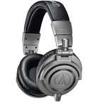Audio-Technica ATH-M50xGM Professional Monitor Headphones, Gunmetal,One Size