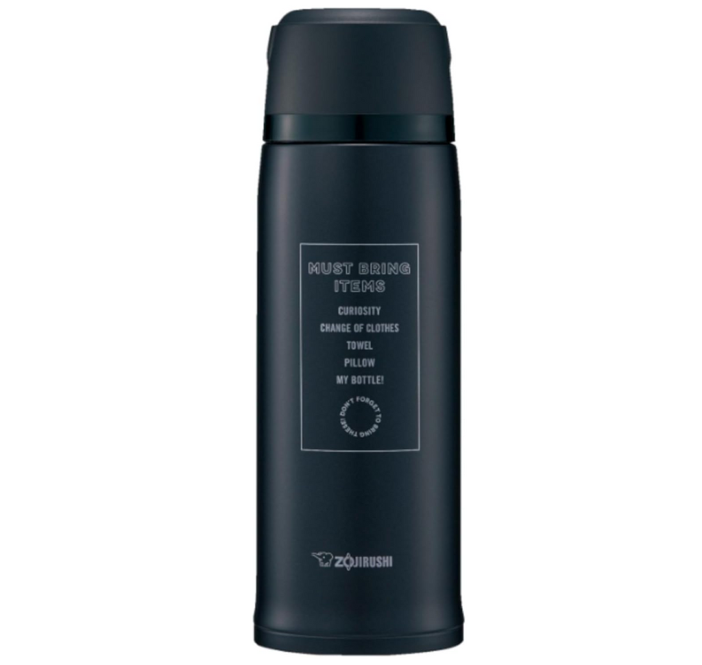 Zojirushi SJ-JS08BA Bottle with Cup, 0.8 L, Black