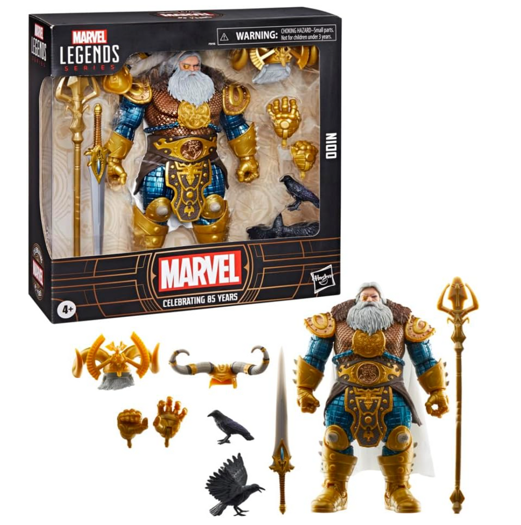 Marvel Legends Series Odin, Deluxe Marvel 85th Anniversary Comics Collectible 6-Inch Action Figure
