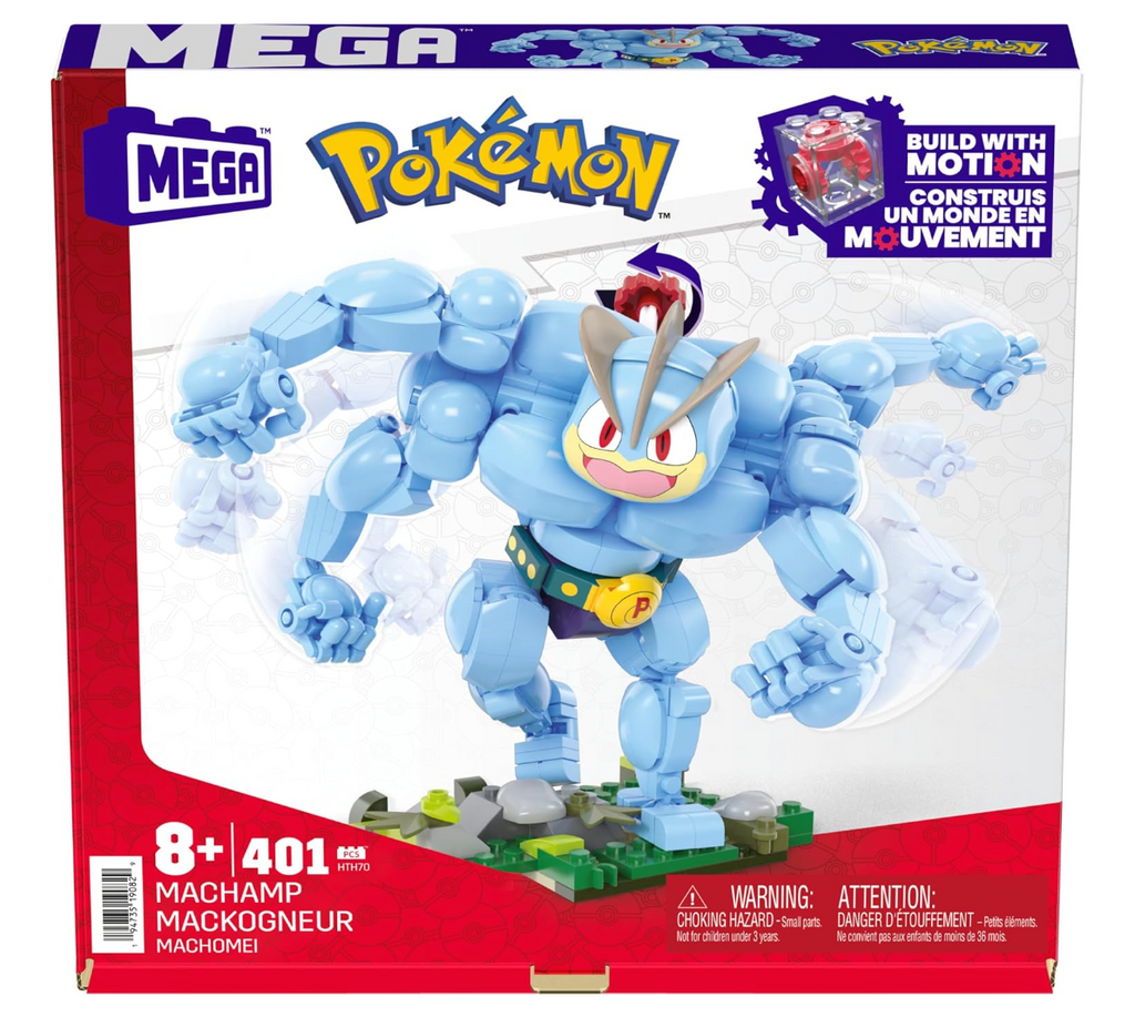 MEGA Pokémon Machamp Building Toy Kit