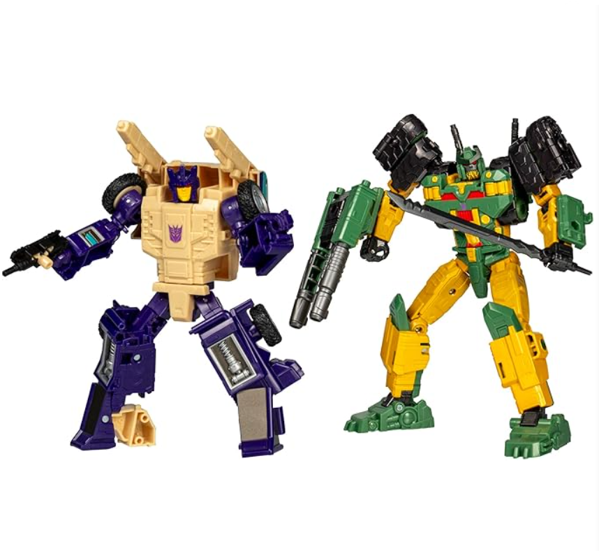 Transformers Legacy United Doom ‘n Destruction Collection, Mayhem Attack Squad Converting Action Figure 2-Pack, 8+