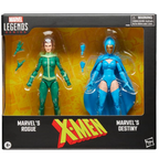 Hasbro Marvel Legends Series Marvel's Rogue and Destiny, X-Men Comics Collectible 6-Inch Action Figures