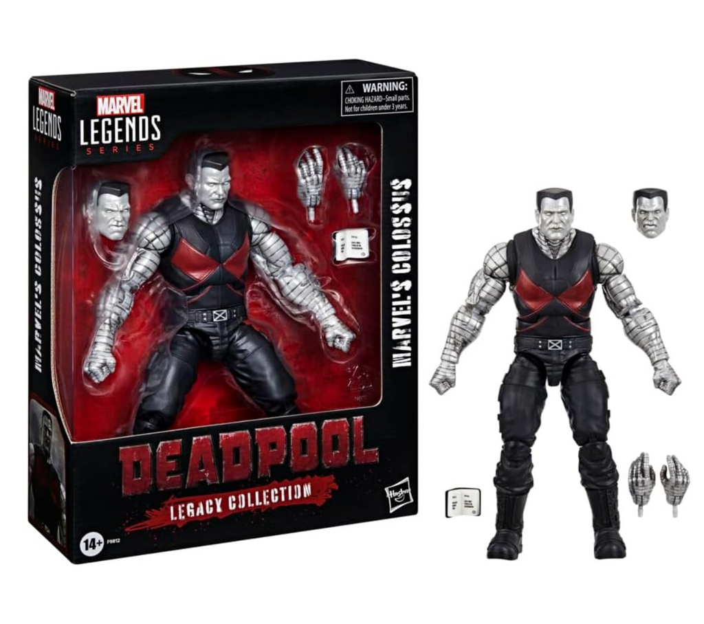 Marvel Legends Series Colossus, Deadpool Legacy Collection Deluxe Collectible 6 Inch Action Figure