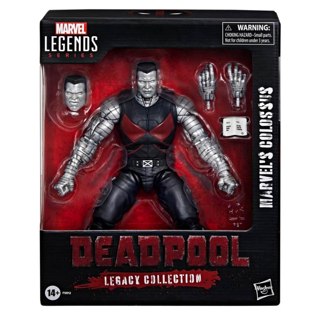 Marvel Legends Series Colossus, Deadpool Legacy Collection Deluxe Collectible 6 Inch Action Figure