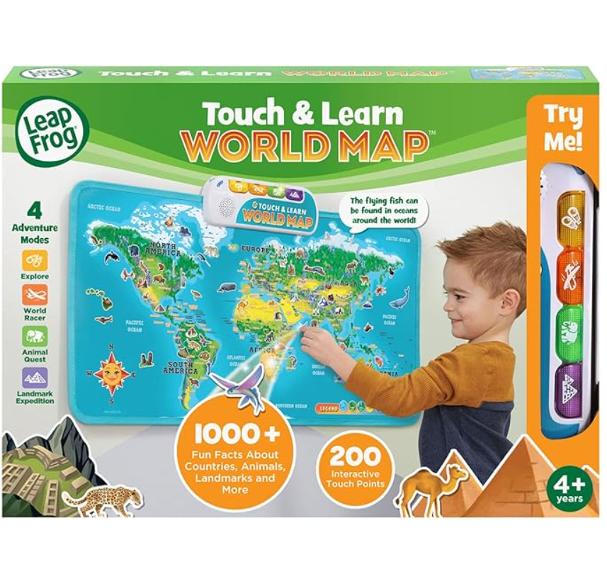 LeapFrog Touch and Learn World Map