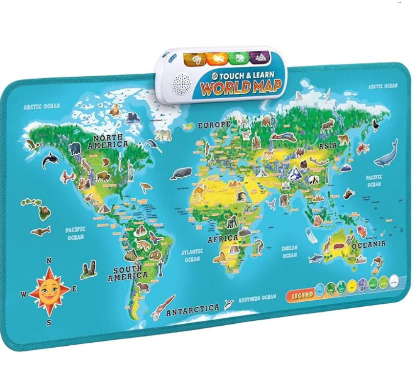 LeapFrog Touch and Learn World Map