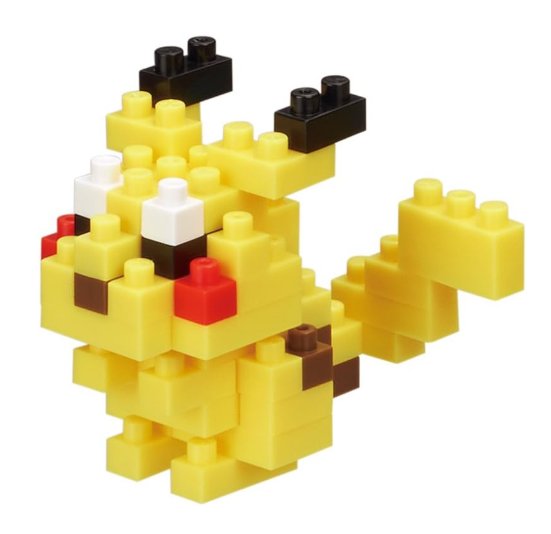 nanoblock NBMPM_01S Mini Pokémon Collection Volume 1, Box of 12 Pieces
