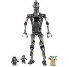Star Wars The Black Series IG-12 & Grogu, The Mandalorian Deluxe Collectible 6 Inch Action Figure