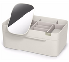 Joseph Joseph Viva Large Cosmetic Organiser w/Removable Mirror - Shell