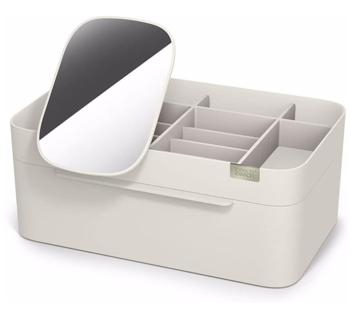Joseph Joseph Viva Large Cosmetic Organiser w/Removable Mirror - Shell
