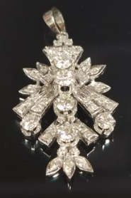 750WG Diamond Pendant 5.4GM