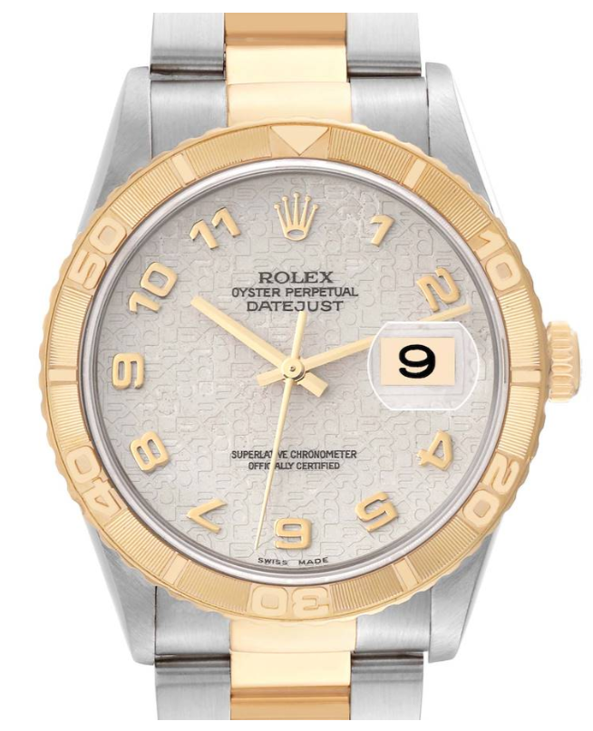 Rolex 16263 Datejust Turn O Graph Thunderbird