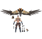 G.I. Joe Classified Series , CHIP RAPTOR TALON & GENERAL LEDGER, Collectible 6 Inch Action Figure & Pet with 7 Accessories; Articulated Wings