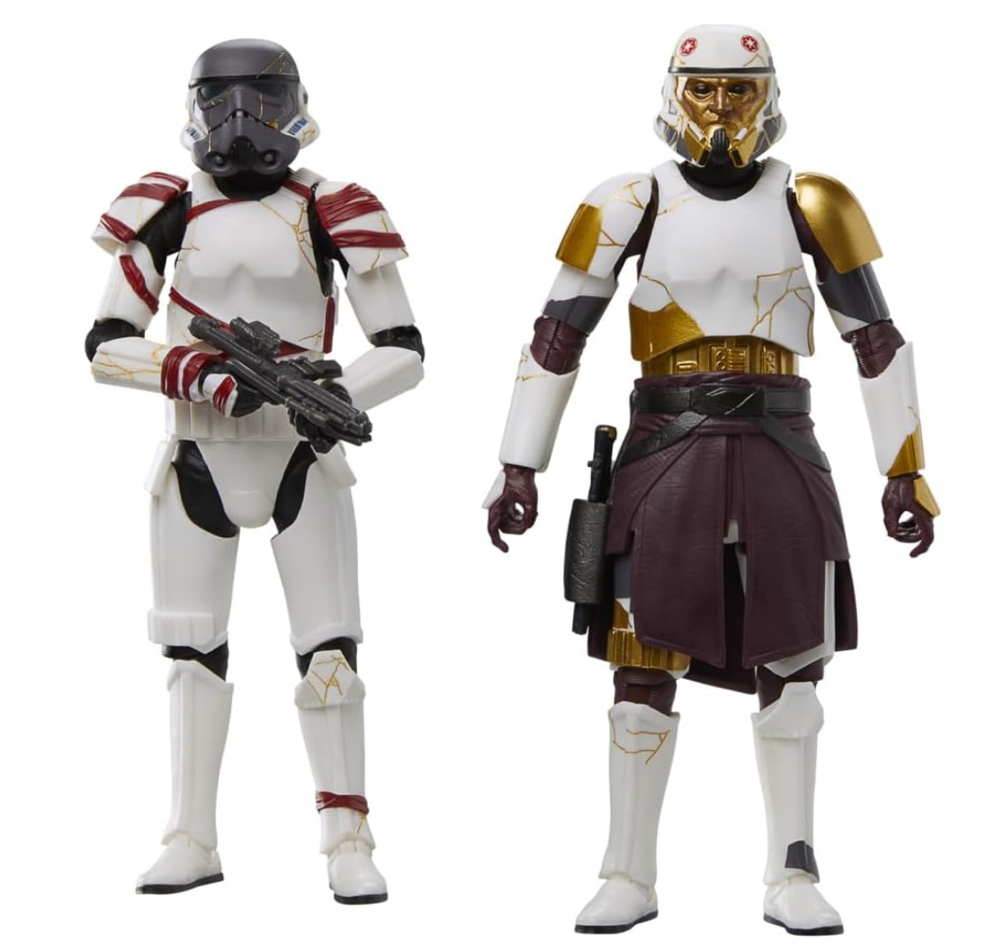 Star Wars The Black Series Captain Enoch & Night Trooper, Star Wars: Ahsoka Collectible 6 Inch Action Figure 2-Pack