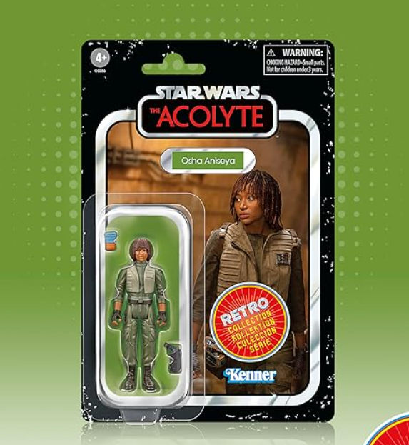 Star Wars Retro Collection Star Wars: The Acolyte Multipack, 3.75 Inch Collectible Action Figure 6-Pack