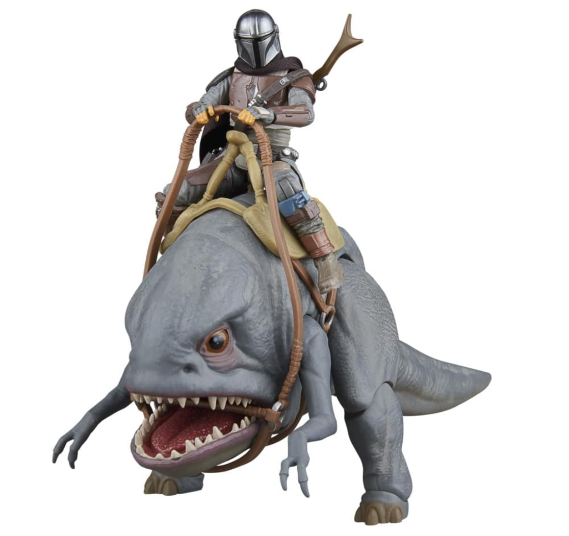 Hasbro Star Wars The Vintage Collection Blurrg & The Mandalorian, Star Wars: The Mandalorian 3.75 Inch Collectible Action Figure 2-Pack Main image