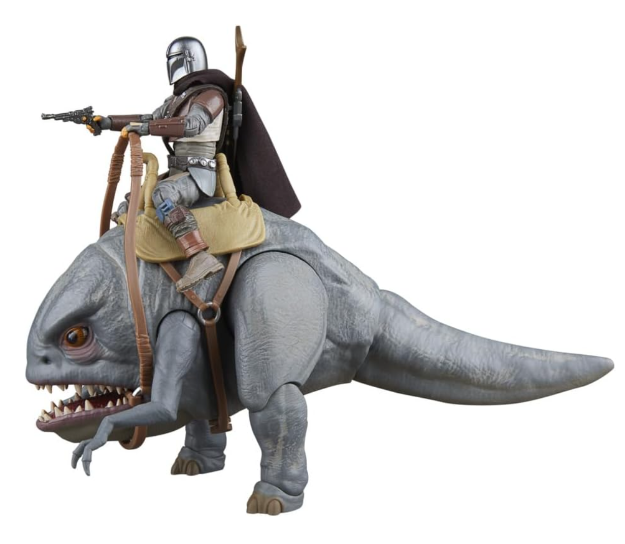 Hasbro Star Wars The Vintage Collection Blurrg & The Mandalorian, Star Wars: The Mandalorian 3.75 Inch Collectible Action Figure 2-Pack