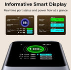 UGREEN Nexode Power Bank 20000mAh 165W with Built-in USB C Cable Laptop Travel Portable Charger, 100W Input, Fast Charging for MacBook Pro/Air/iPhone 16/iPad Pro/Galaxy S25 Ultra/Dell/HP and More