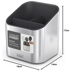 Joseph Joseph Utensil Pot, Stainless Steel, Steel