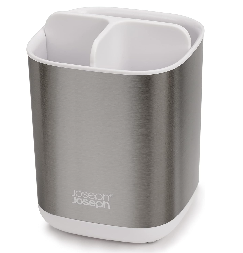 Joseph Joseph 70530 EasyStore Steel Toothbrush Caddy