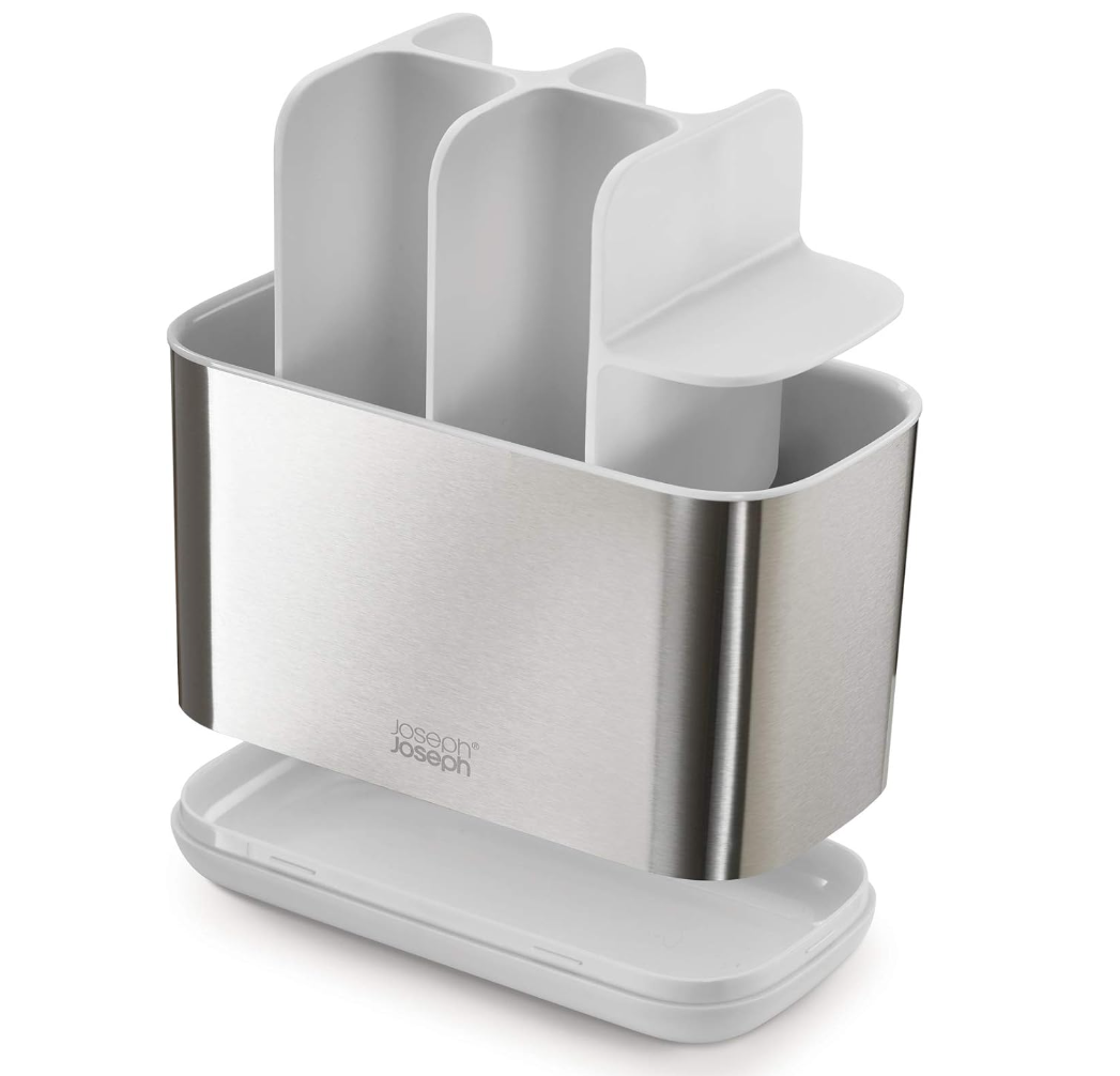 Joseph Joseph 70531 EasyStore Steel Toothbrush Caddy