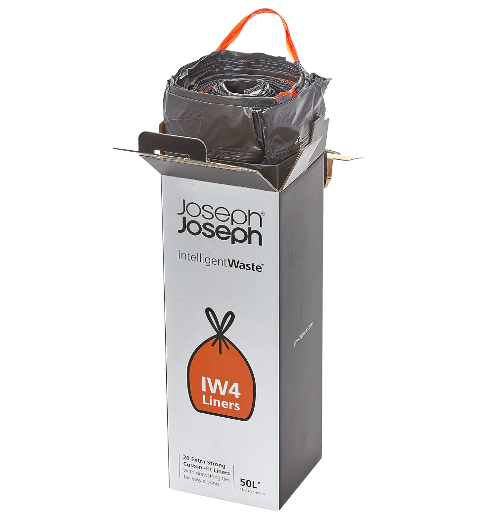 Joseph Joseph 30027 IW4 Custom Bin Liners, 90L (Pack of 20)