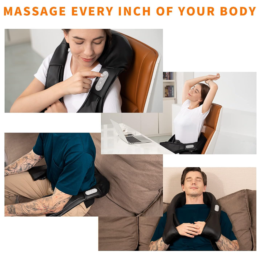 Breo Shiatsu Neck & Back Massager with Heat P4