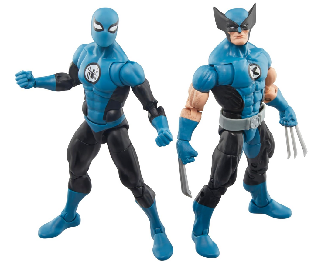 Marvel Legends Series Wolverine and Spider-Man, Fantastic Four Comics Collectible 6-Inch Action Figure 2-Pack