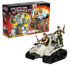 Transformers Collaborative G.I. Joe x Autobot Kup Triple T 9-Inch Action Figure, O-Ring 3.75-inch SGT Slaughter & Leatherneck Action Figures 8+