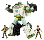 Transformers Collaborative G.I. Joe x Autobot Kup Triple T 9-Inch Action Figure, O-Ring 3.75-inch SGT Slaughter & Leatherneck Action Figures 8+
